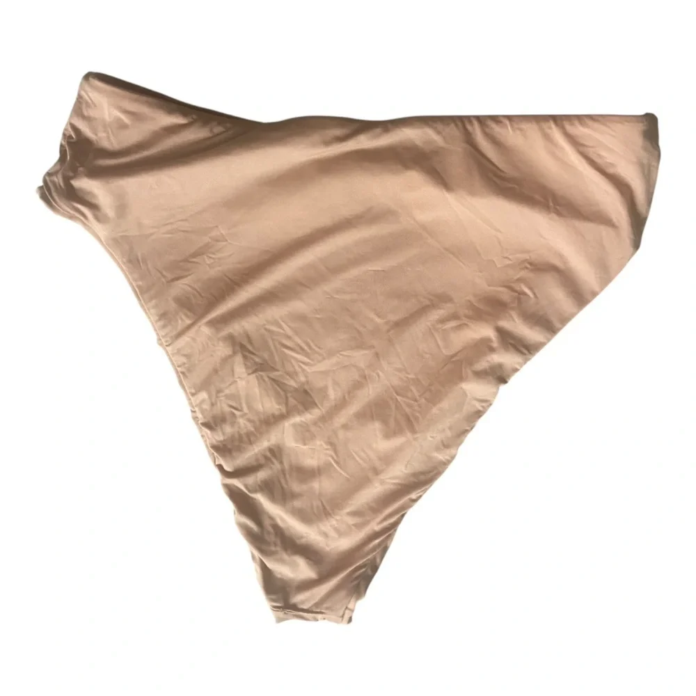 SKIMS Signature swim mid waist bottom | ORHRE Sz S Nude